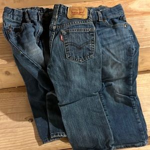 Bundle of 3 boys jeans size 4